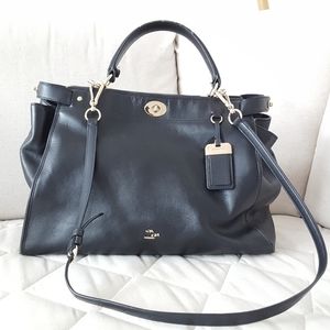 Used Black Leather Gramercy Bag